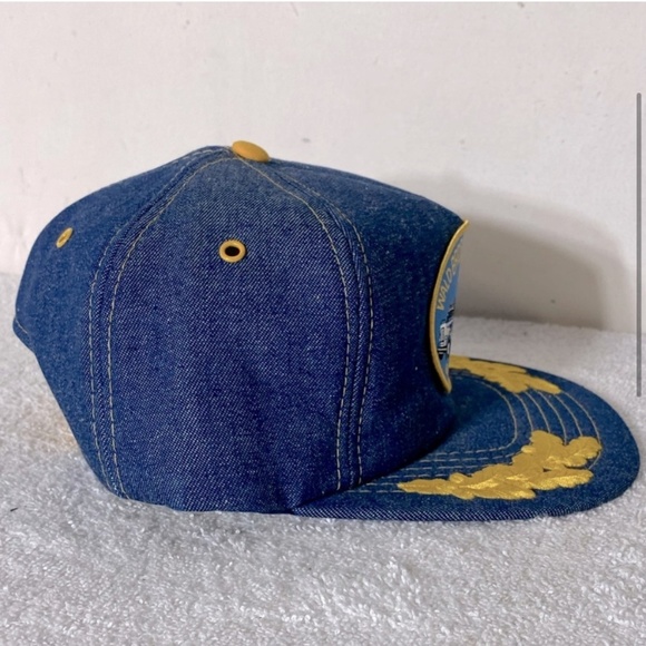 Vintage Denim Wald Bros. Trucking LTD Grimshaw Alta Snap Back Trucker Hat - Picture 4 of 11
